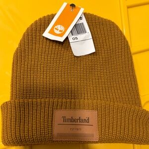 Timberland Honey Brown Knit Beanie
